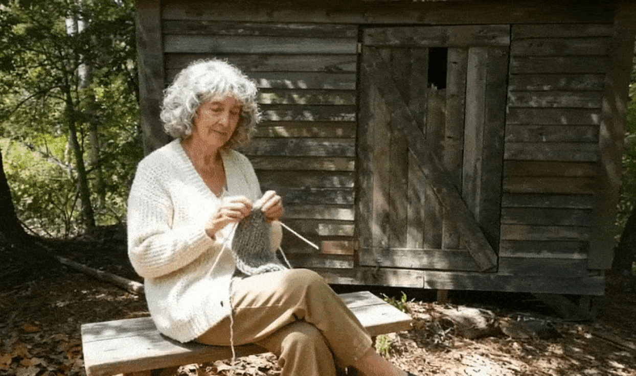 She lives in an old shed home, try not to cry when you step inside