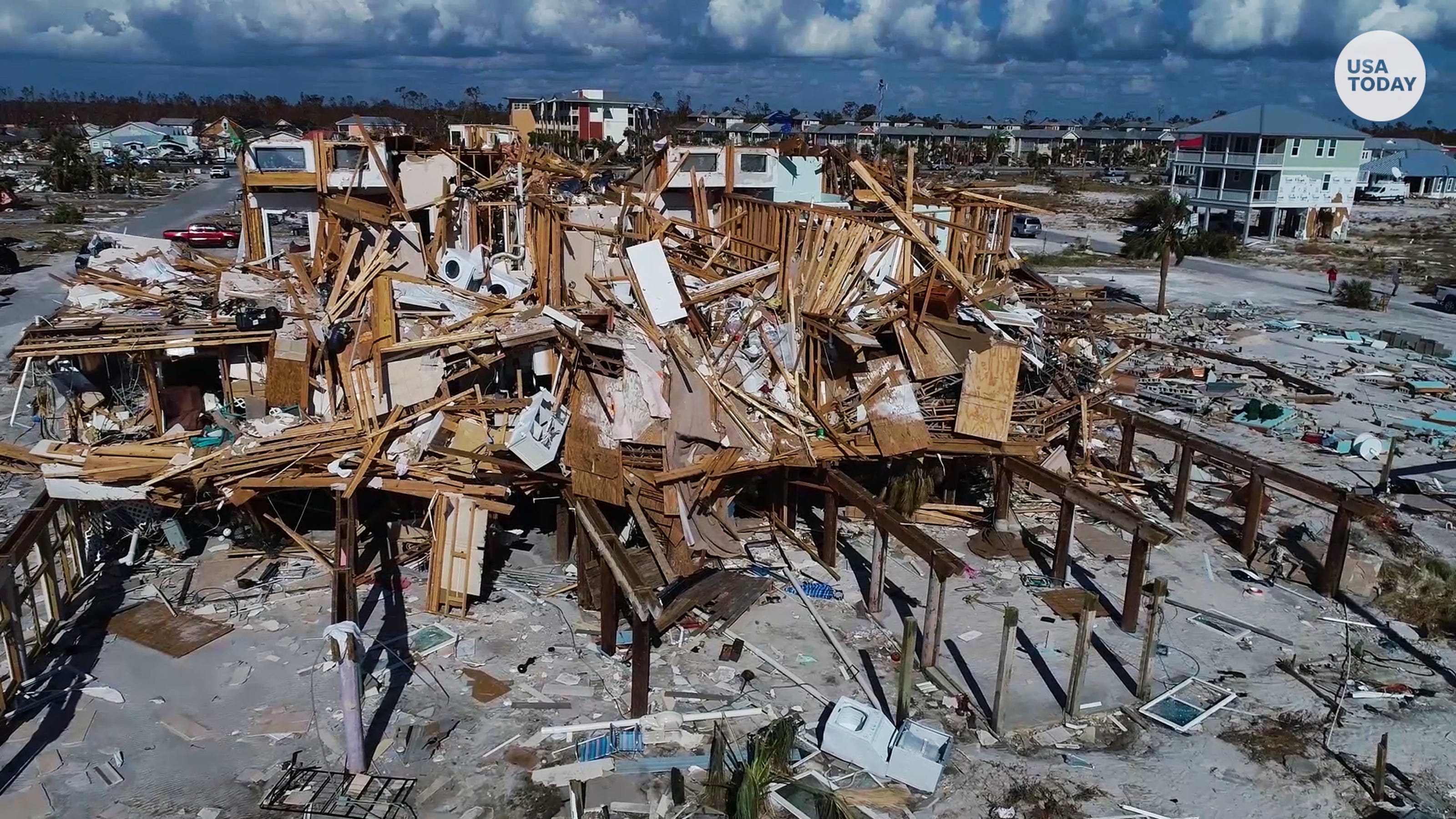 Hurricane Michael Left Mexico Beach In Shambles