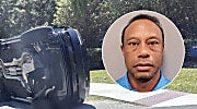 Tiger Woods arrested for DUI after rollover crash in Florida, authorities say