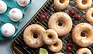 Try This Homemade Cherry Lime Donut Recipe