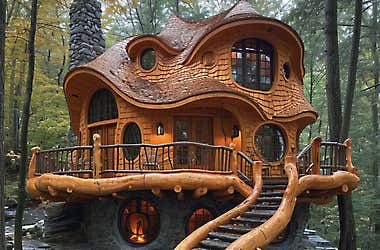 Neighbor Laughs At This 32 Sq. Ft. House, Then Sees The Inside!