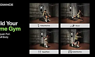 One System, Full-Body Workout. No More Buying Piece by Piece.
