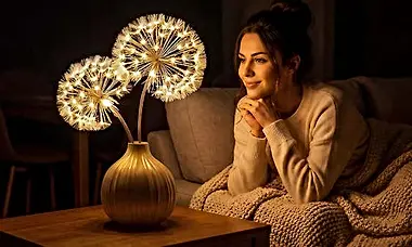 The Viral Glowing Dandelion that Everyone is Talking About