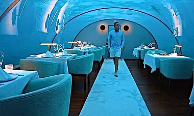 Retirees, Your Dream Escape: $15,044/Night Maldives Underwater Hotel