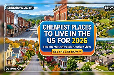 Cheapest Places To Live in the US for 2026