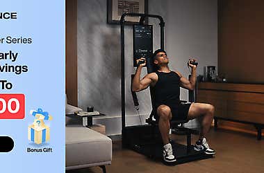 Prime Day: A Pro Home Gym That Folds to 2.7 sq ft. Save Up to 34% Off.