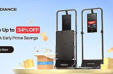 Prime Day: A Pro Home Gym That Folds to 2.7 sq ft. Save Up to 34% Off.