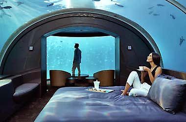 Is It Worth $15,044/Night? This Maldives Underwater Suite Is Wild—See Why