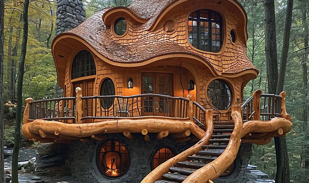 Neighbor Laughs At This 32 Sq. Ft. House, Then Sees The Inside!