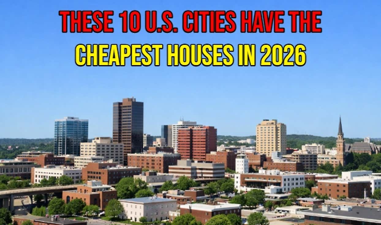 10 Cheapest Housing Markets In 2026—See Now