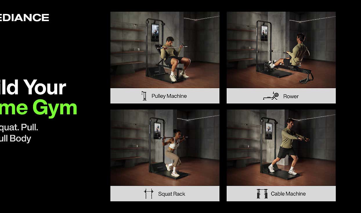 One System, Full-Body Workout. No More Buying Piece by Piece.
