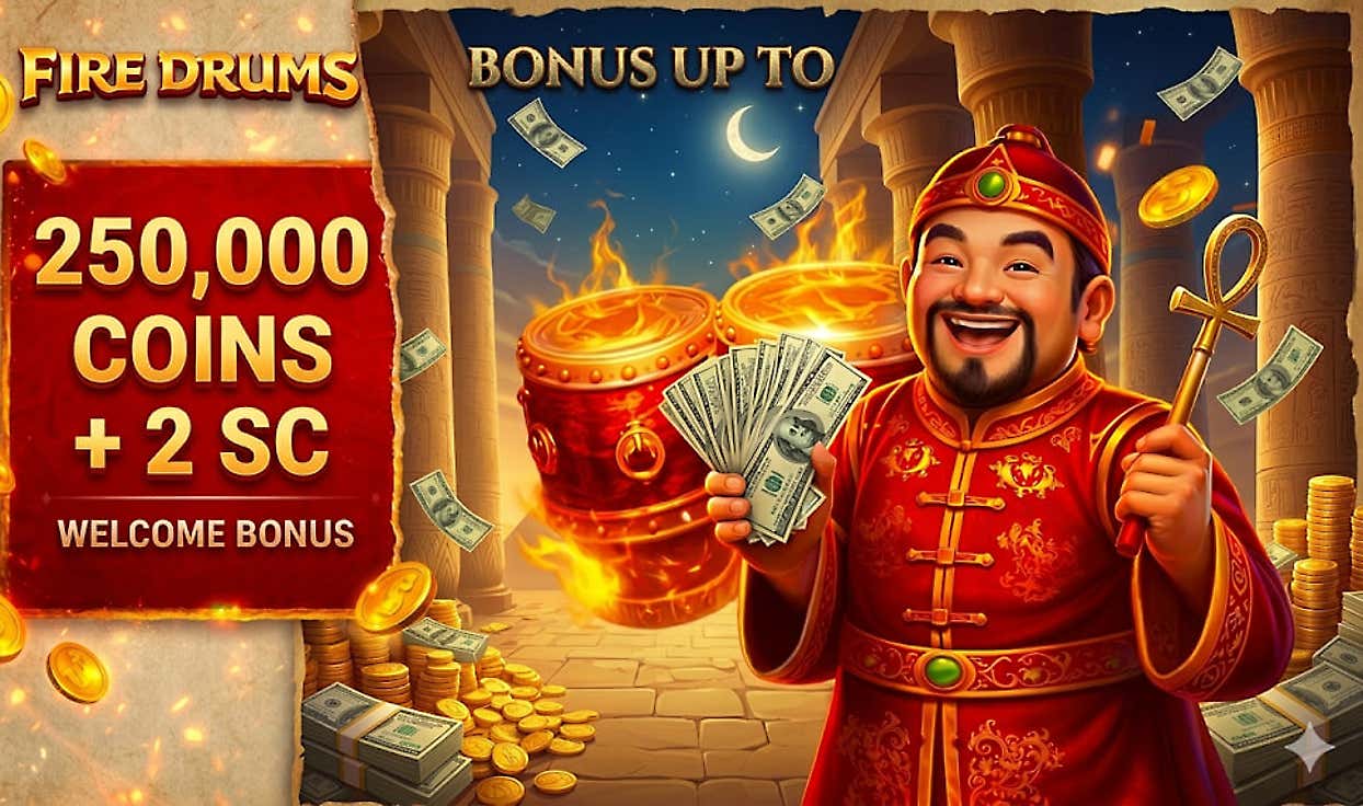 Start with 40SC + Extra Spins