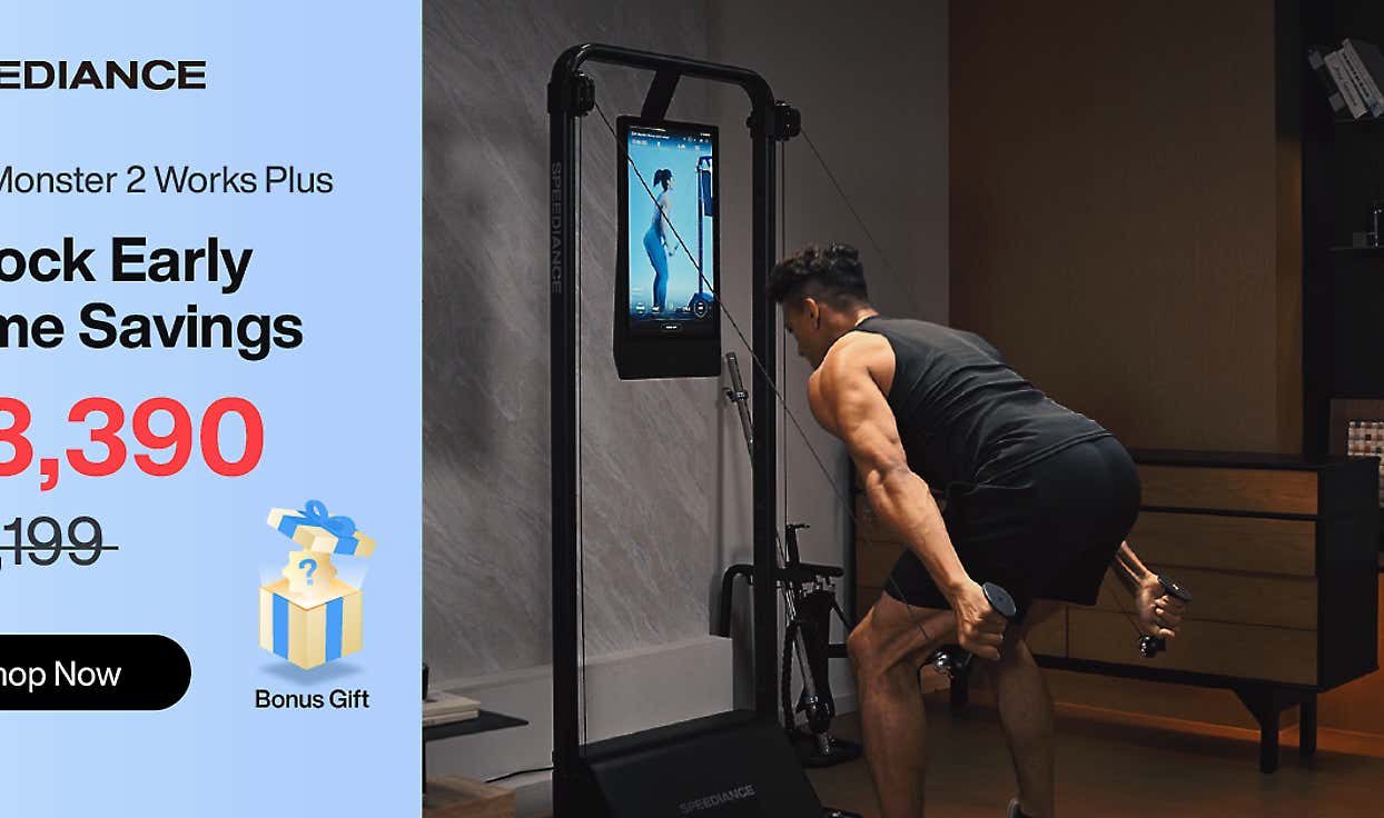 Prime Day: A Pro Home Gym That Folds to 2.7 sq ft. Save Up to 34% Off.