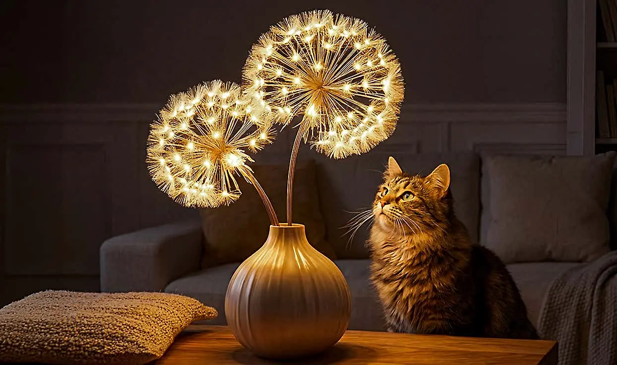 The Viral Glowing Dandelion that Everyone is Talking About