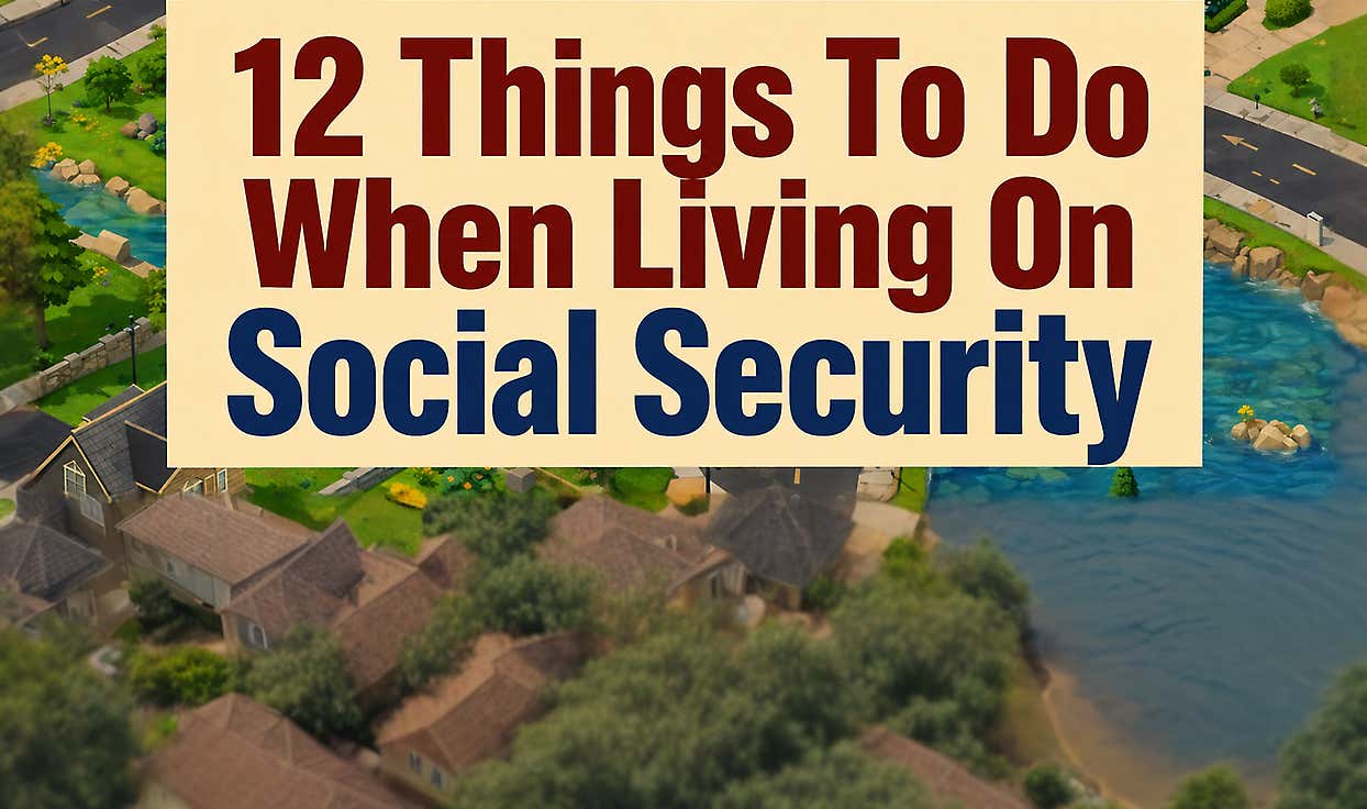 12 Things To Do When Living On Social Security