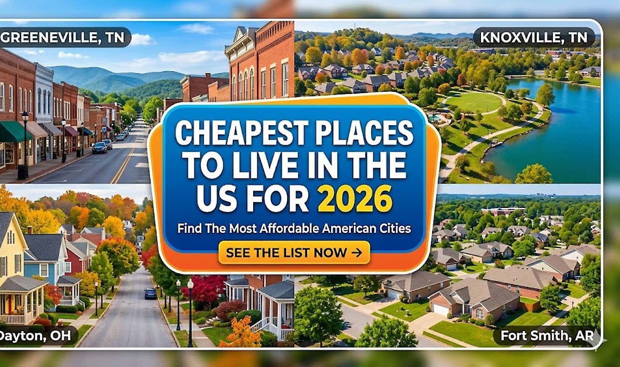 Cheapest Places To Live in the US for 2026