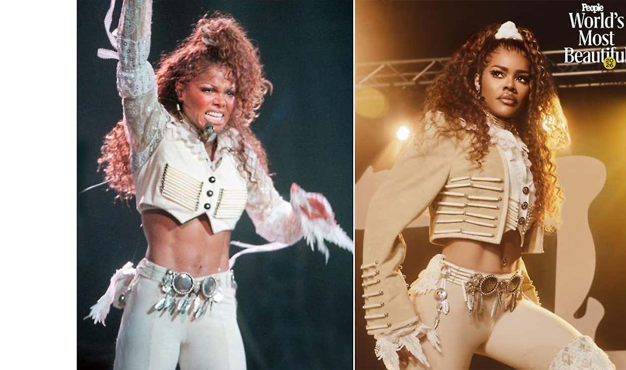 Janet Jackson’s Iconic Tour Look