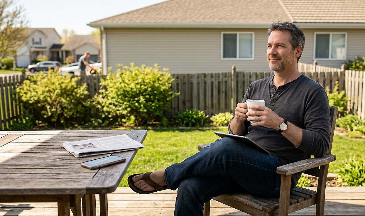 Tuesday morning. Coffee. A different kind of workday.