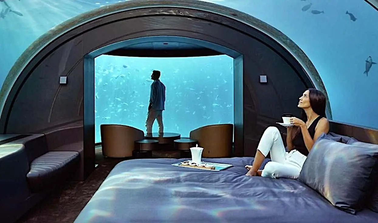 Is It Worth $15,044/Night? This Maldives Underwater Suite Is Wild—See Why