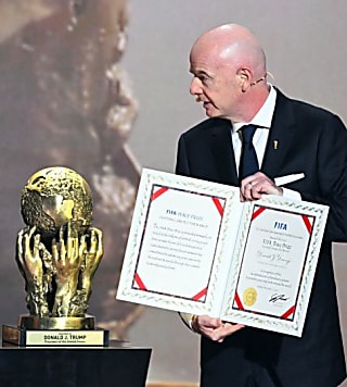 What is the FIFA Peace Prize and why did Donald Trump win?