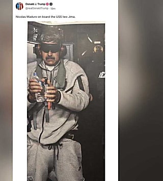 Nike tracksuit worn by Venezuela’s Nicolas Maduro sells out following capture